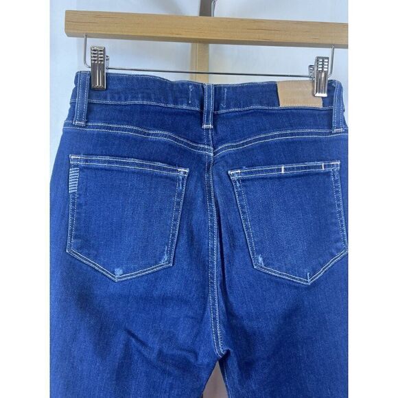 Paige Denim Medium Rinse Skinny Jeans Sz 27 Reg EUC - Picture 4 of 7